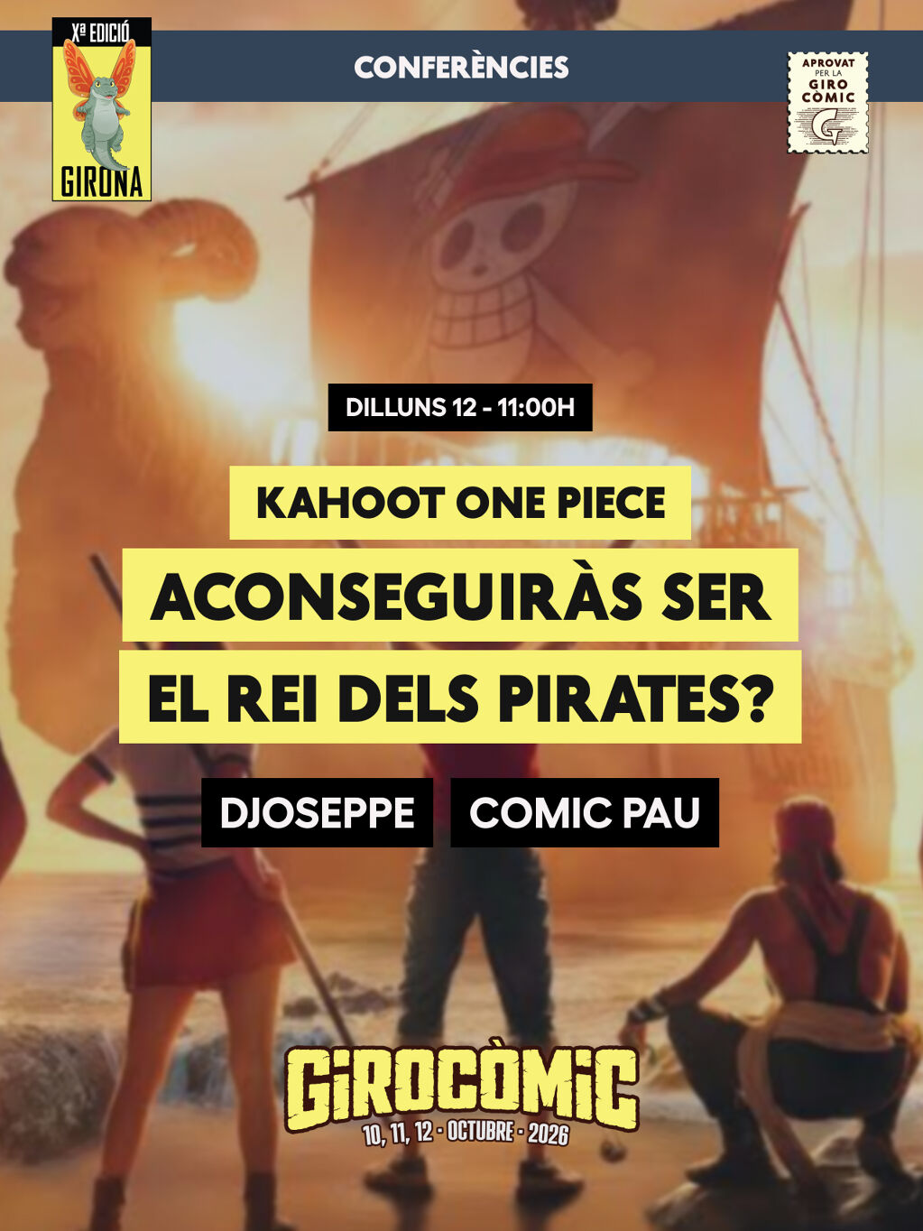 Kahoot One Piece: Aconseguiràs ser el Rei dels Pirates?