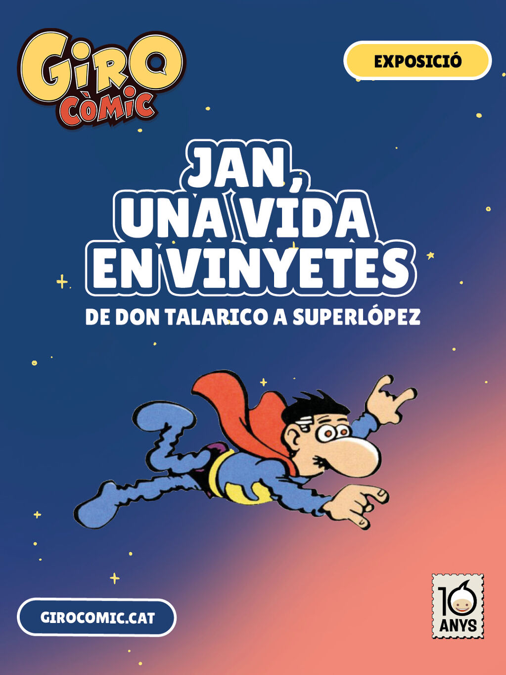 Jan, una vida en vinyetes. De Don Talarico a Superlópez